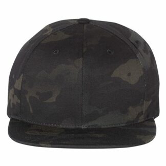 Flat Bill Snapback Cap