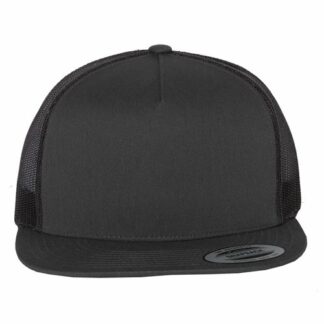Flat Bill Trucker Cap
