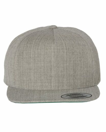 Wool Blend Snapback Cap