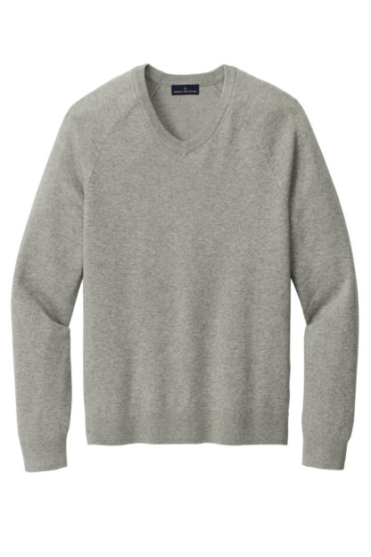 Brooks Brothers Cotton Stretch V-Neck Sweater BB18400