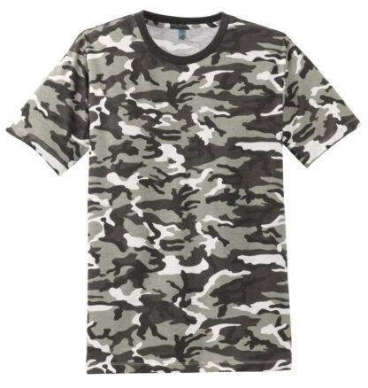 DISCONTINUED District Made Mens Camo Perfect Weight Crew Tee. DT104C