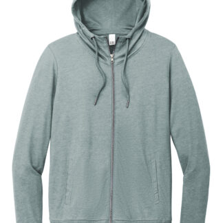 District Women's Featherweight French Terry Full-Zip Hoodie DT673
